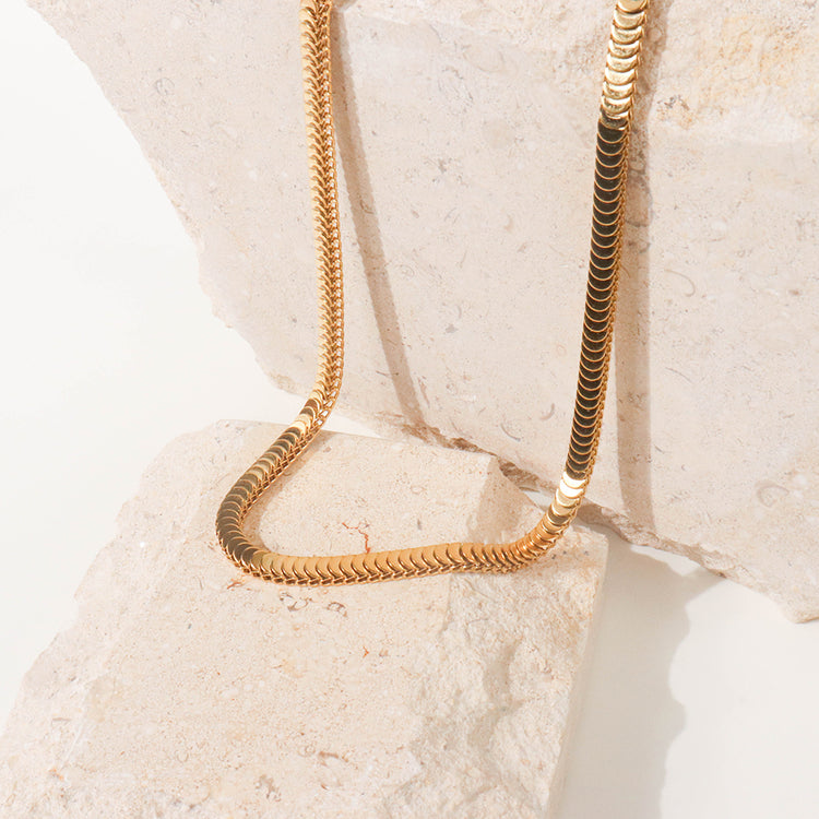 ROSAIRE SNAKE NECKLACE | rosaire-snake-necklace | Necklaces | Guerilla Choice