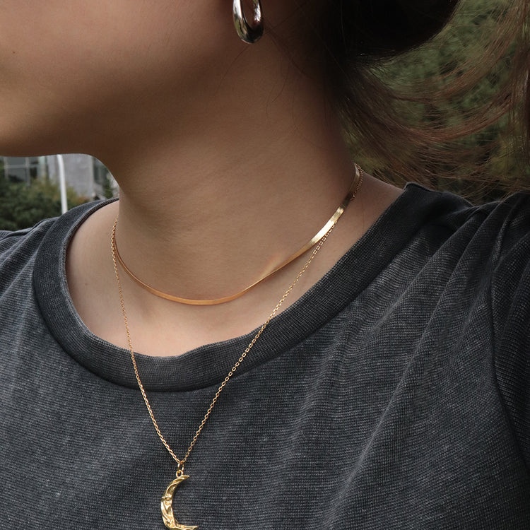 18K GOLD PLATED CHAIN NECKLACE | 18k-gold-plated-chain-necklace | Necklace | Guerilla Choice