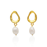 SEASHELL PEARL EARRINGS | seashell-pearl-earrings | Earrings | Guerilla Choice