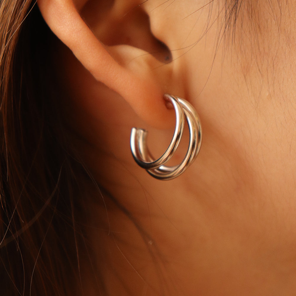 ELISE CHARM GOLD EARRINGS | elise-charm-gold-earrings | Earrings | Guerilla Choice