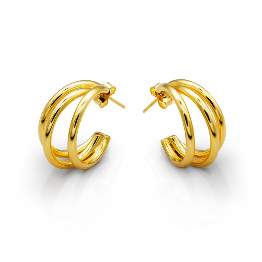 ELISE CHARM GOLD EARRINGS | elise-charm-gold-earrings | Earrings | Guerilla Choice