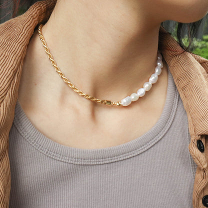 CLARICA PEARL NECKLACE | clarica-pearl-necklace | Necklace | Guerilla Choice