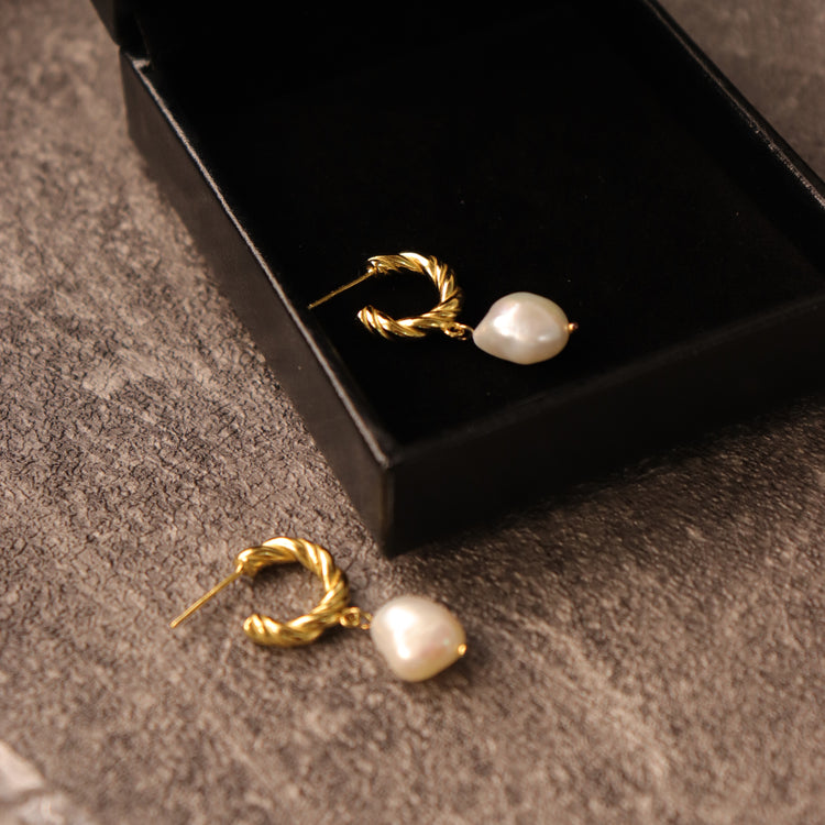 LORRAINE FAURE PEARL EARRINGS | lorraine-faure-pearl-earrings | Earrings | Guerilla Choice