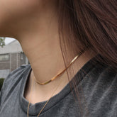 18K GOLD PLATED CHAIN NECKLACE | 18k-gold-plated-chain-necklace | Necklace | Guerilla Choice
