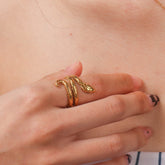 ESTELLE SNAKE RING | estelle-snake-ring | Rings | Guerilla Choice