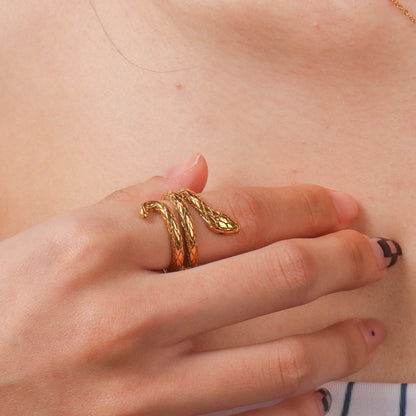 ESTELLE SNAKE RING | estelle-snake-ring | Rings | Guerilla Choice