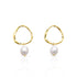 SEASHELL GOLD PEARL EARRINGS | seashell-gold-pearl-earrings | Earrings | Guerilla Choice
