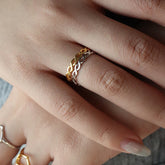 LA DNA CHARM RING | la-dna-charm-ring | Ring | Guerilla Choice