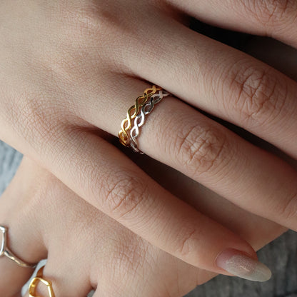 LA DNA CHARM RING | la-dna-charm-ring | Ring | Guerilla Choice