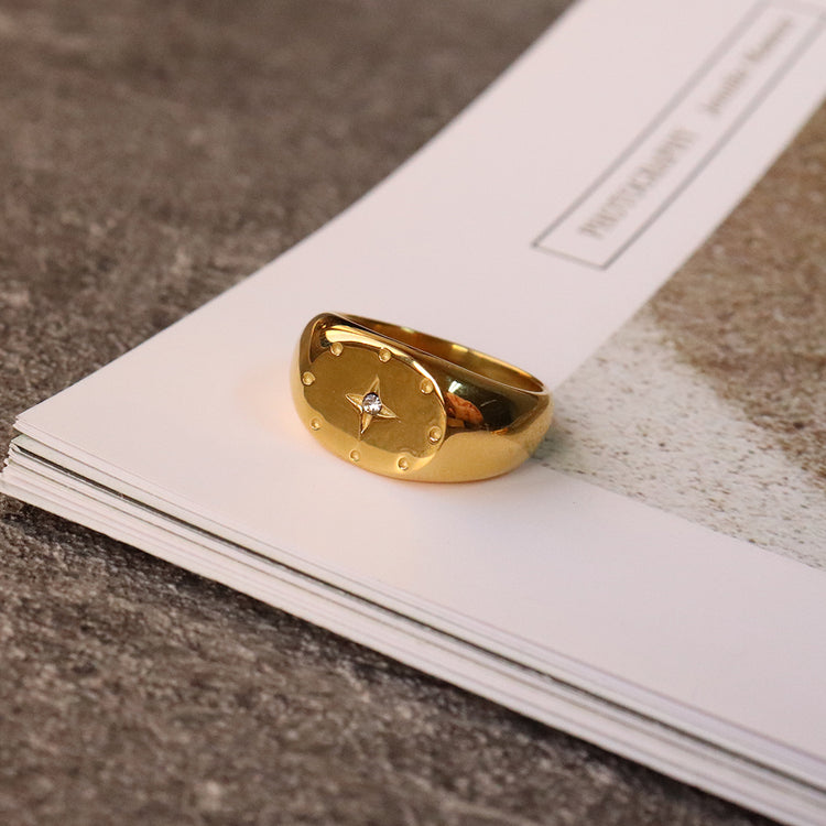 AGACE GOLD RING | agace-gold-ring | Rings | Guerilla Choice