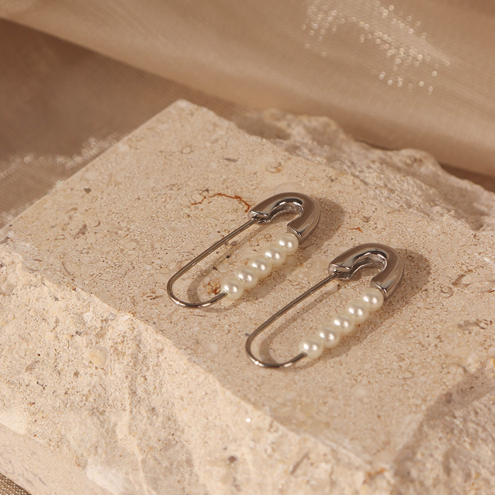 BRIGITTE PIN EARRINGS | brigitte-pin-earrings | Earrings | Guerilla Choice