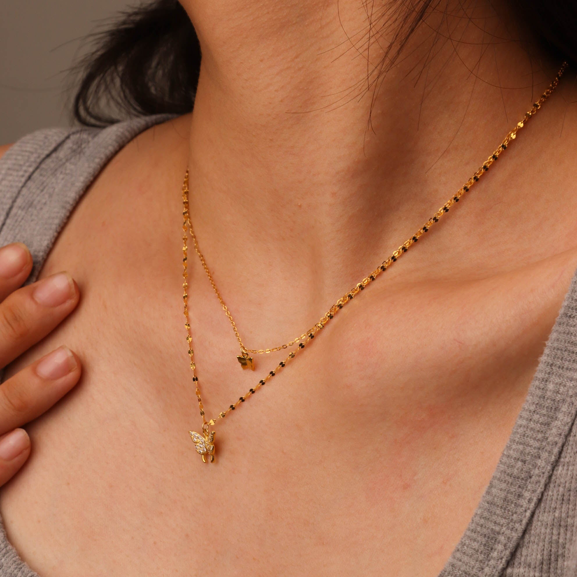 CHRISTIA BUTTERFLY NECKLACE | christia-butterfly-necklace | Necklace | Guerilla Choice
