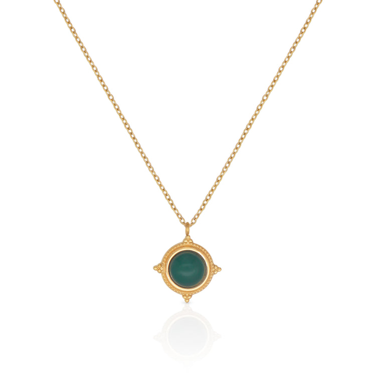 GREEN CAT EYE NECKLACE | green-cat-eye-necklace | Necklaces | Guerilla Choice