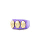 DANETE LACHAPELLE PURPLE | danete-lachapelle-purple | Plastic Ring | Guerilla Choice