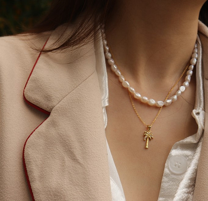 FAIR TALLY PALM NECKLACE | fair-tally-palm-necklace | Necklace | Guerilla Choice