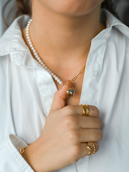 ELAYNA HEART NECKLACE | elayna-heart-necklace | Necklace | Guerilla Choice